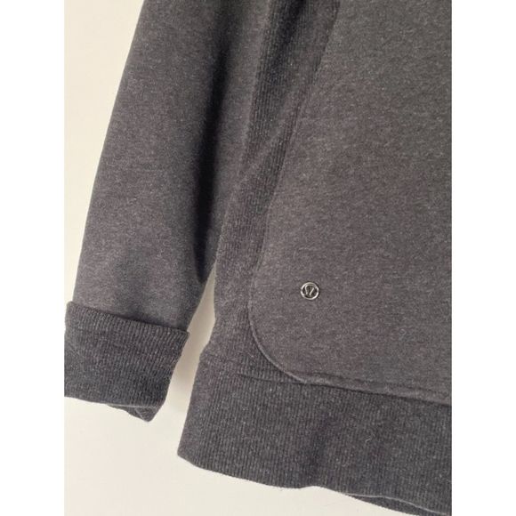 Lululemon Full Zip Jacket Size 6 could fit XS-Small Gray Active L10 - Picture 13 of 14